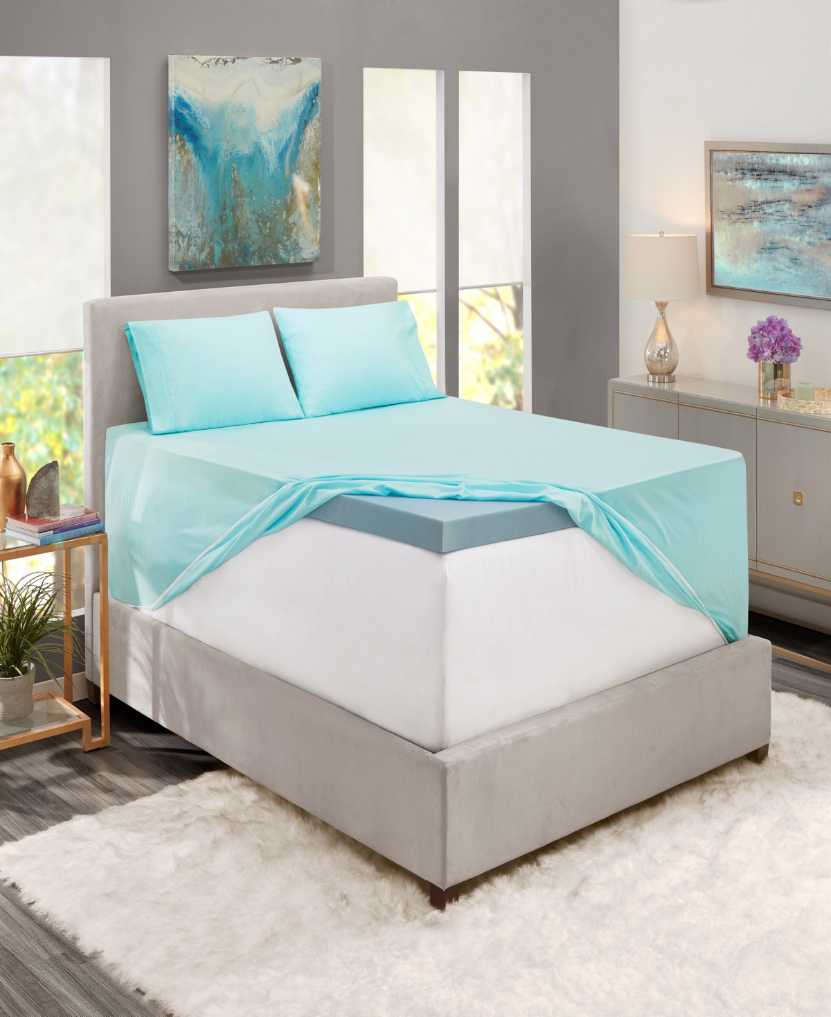Nestl Extra Deep Pocket 4-Pc. Sheet Set