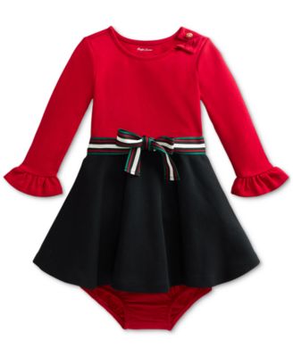 ralph lauren christmas dress baby