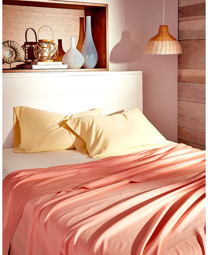 Charter Club Sleep Pure Solid Organic Cotton 325 Thread Count Sheet