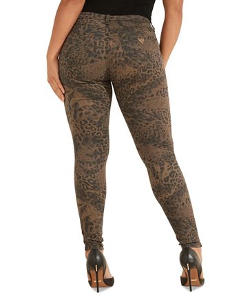 Guess on sale leopard pants