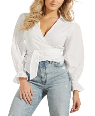 guess wrap top