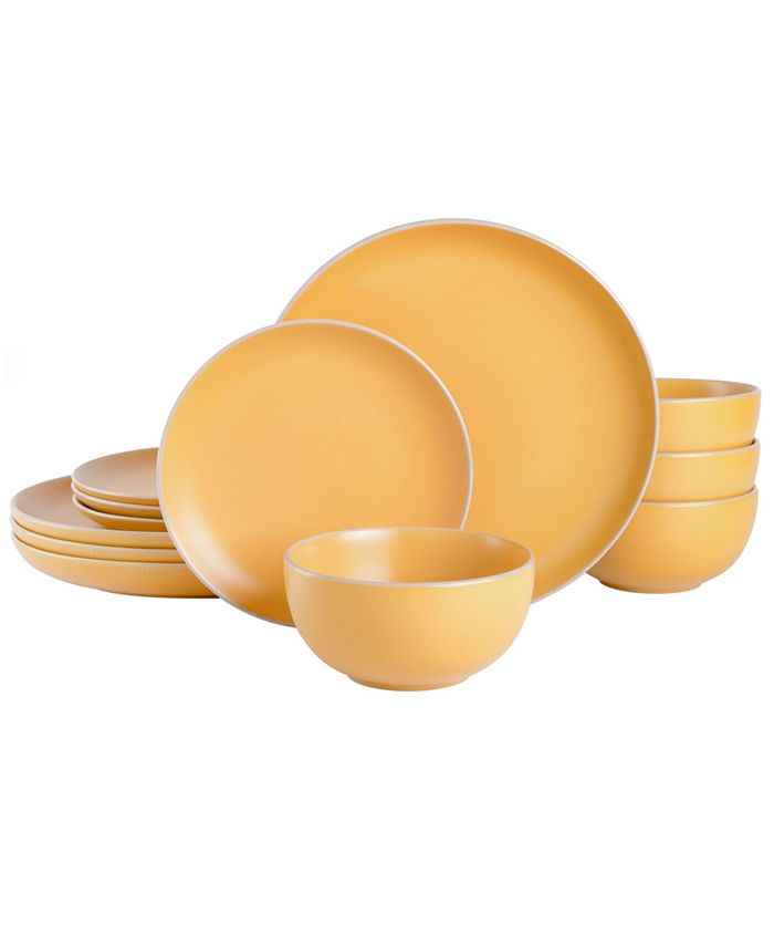 Gibson Home Rockaway 12Piece Dinnerware Set Macy's
