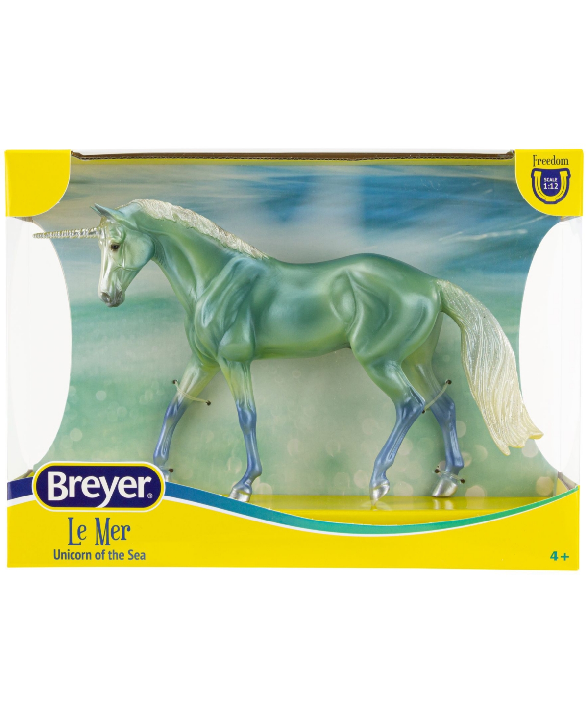 Shop Breyer Horses Freedom Series 1:12 Scale Le Mer Unicorn In Multi
