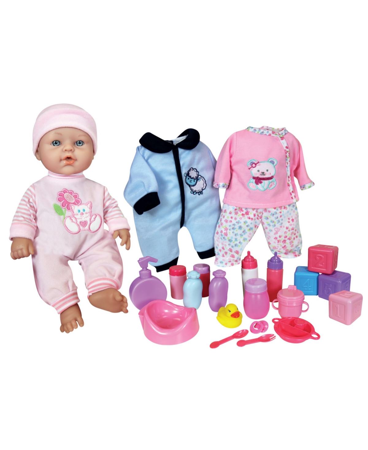 Lissi Dolls Baby Doll With Accessories Extra Outfits In Multi