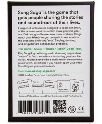 The Music and Story Game That Rocks Connect Through Songs and Storytelling - 2 Plus Players