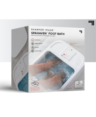 Spa Haven Foot Bath, Heated with Rollers and LCD Display