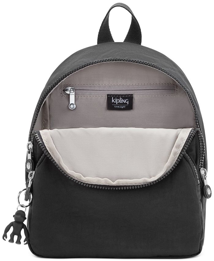 kipling mini backpack black