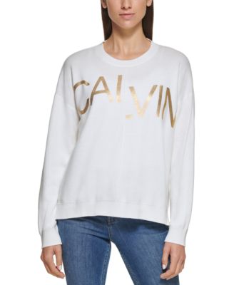 calvin klein hologram t shirt