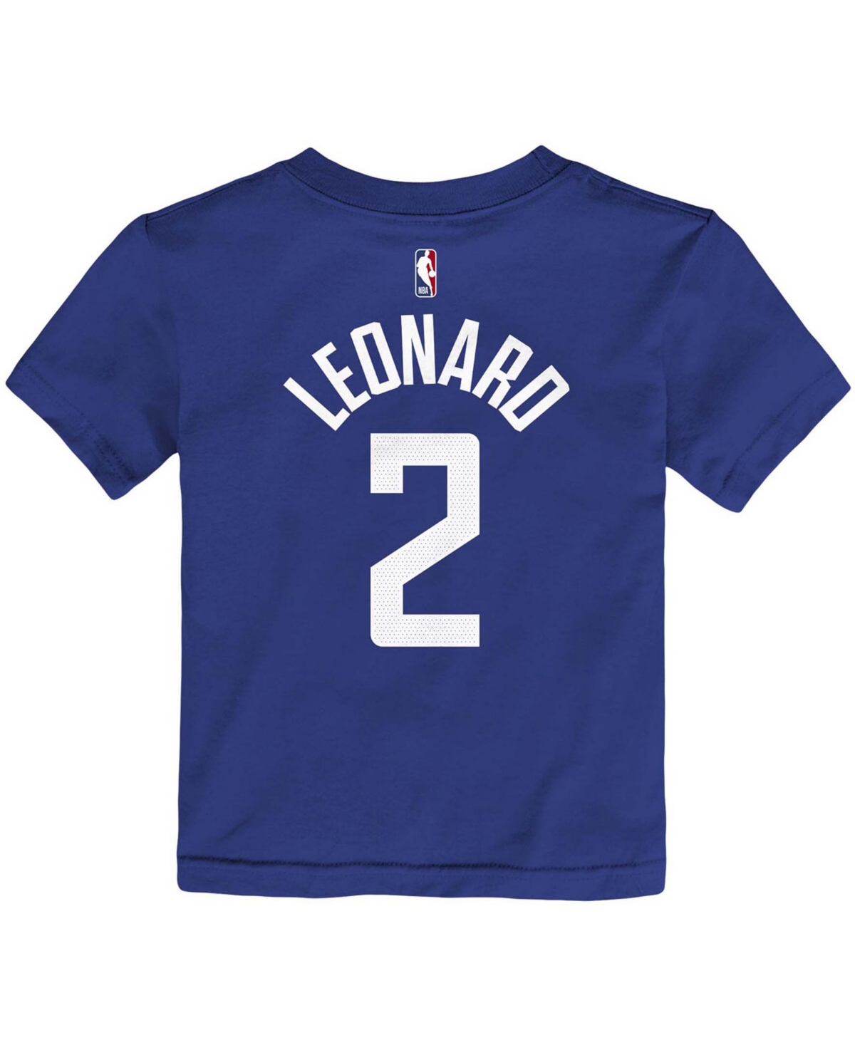 Toddler Girls and Boys Kawhi LeonardLa Clippers Logo Name Number T-shirt - Blue