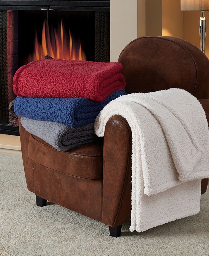 Victoria classics fireside sherpa throw new arrivals