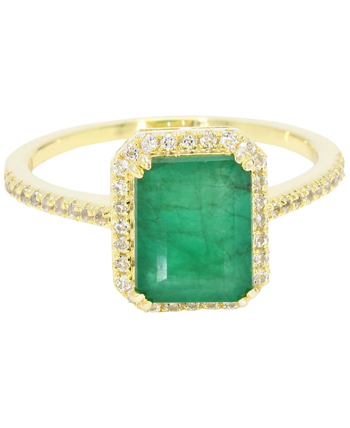 Emerald sale ring macys