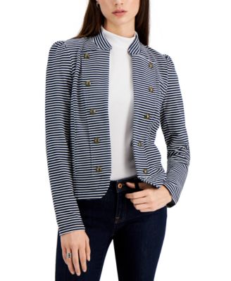 tommy hilfiger striped blazer