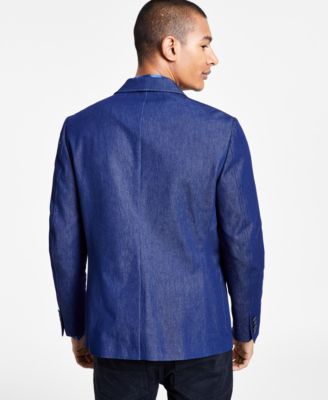 macys blue jacket