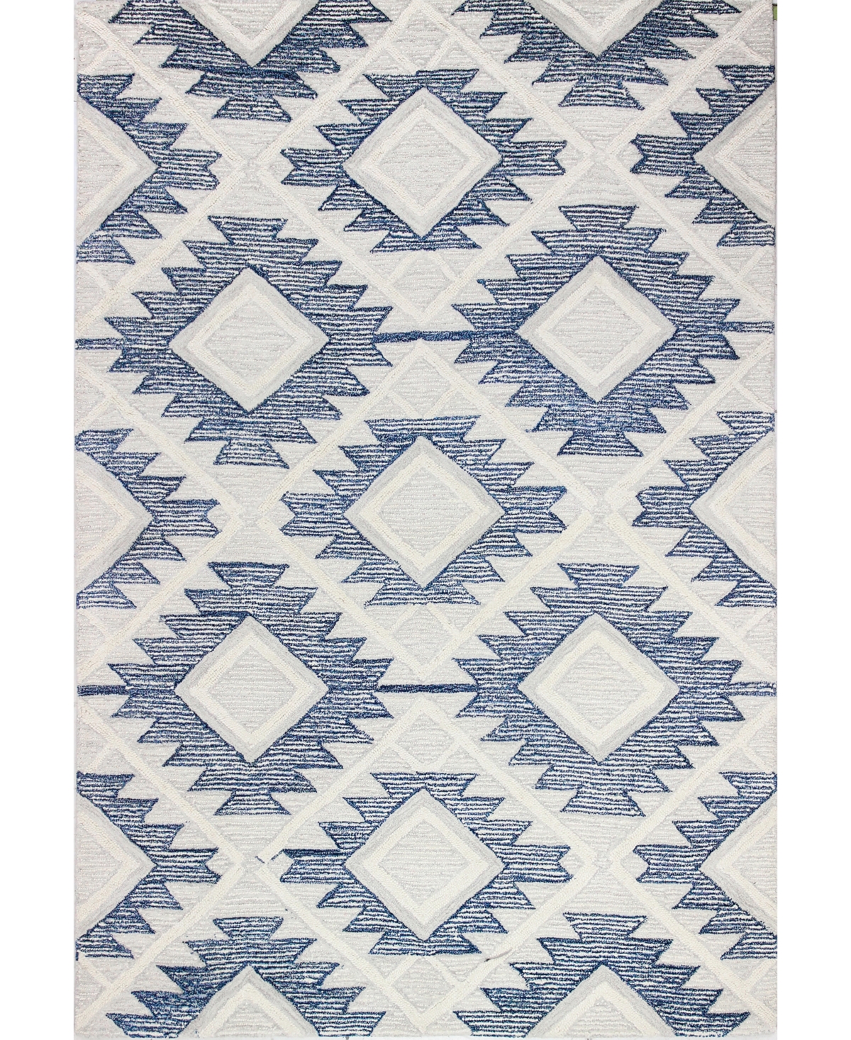 Bb Rugs Veneto CL210 8' 6in x 11' 6in Area Rug - Beige, Blue