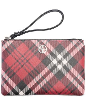 Giani Bernini - Plaid Wristlet