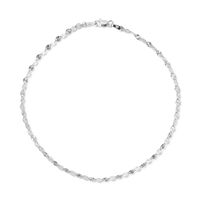 Giani Bernini Textured Disc Ankle Bracelet