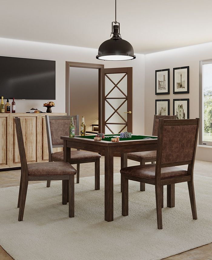 Furniture Drew & Jonathan 5Piece Game Table Set (Table and 4 Chairs