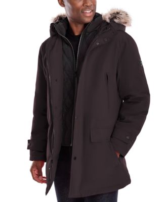 Michael Kors Men s Hooded Bib Snorkel Parka Created for Macy s Macy s