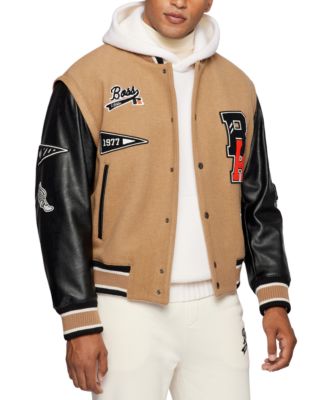 Bomber Russell Athletic Homme - Veste Ty-fleece Confortable, Col Et Poignets Côtelés | Style Décontracté