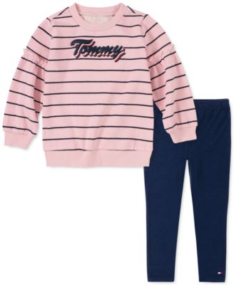 tommy hilfiger leggings and top set