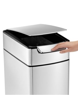 40 Liter Touch Bar Kitchen Trash Can