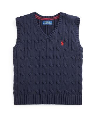 macy's polo sweater vest