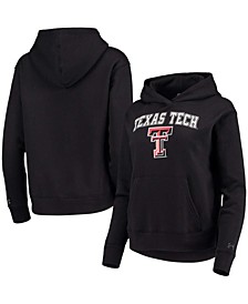 Women's Black Texas Tech Red Raiders All Day Team Fleece Pullover Hoodie