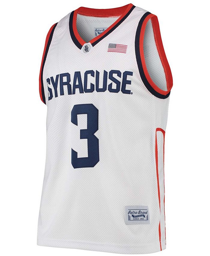 Original Retro Brand Men's Gerry McNamara White Syracuse Orange Alumni