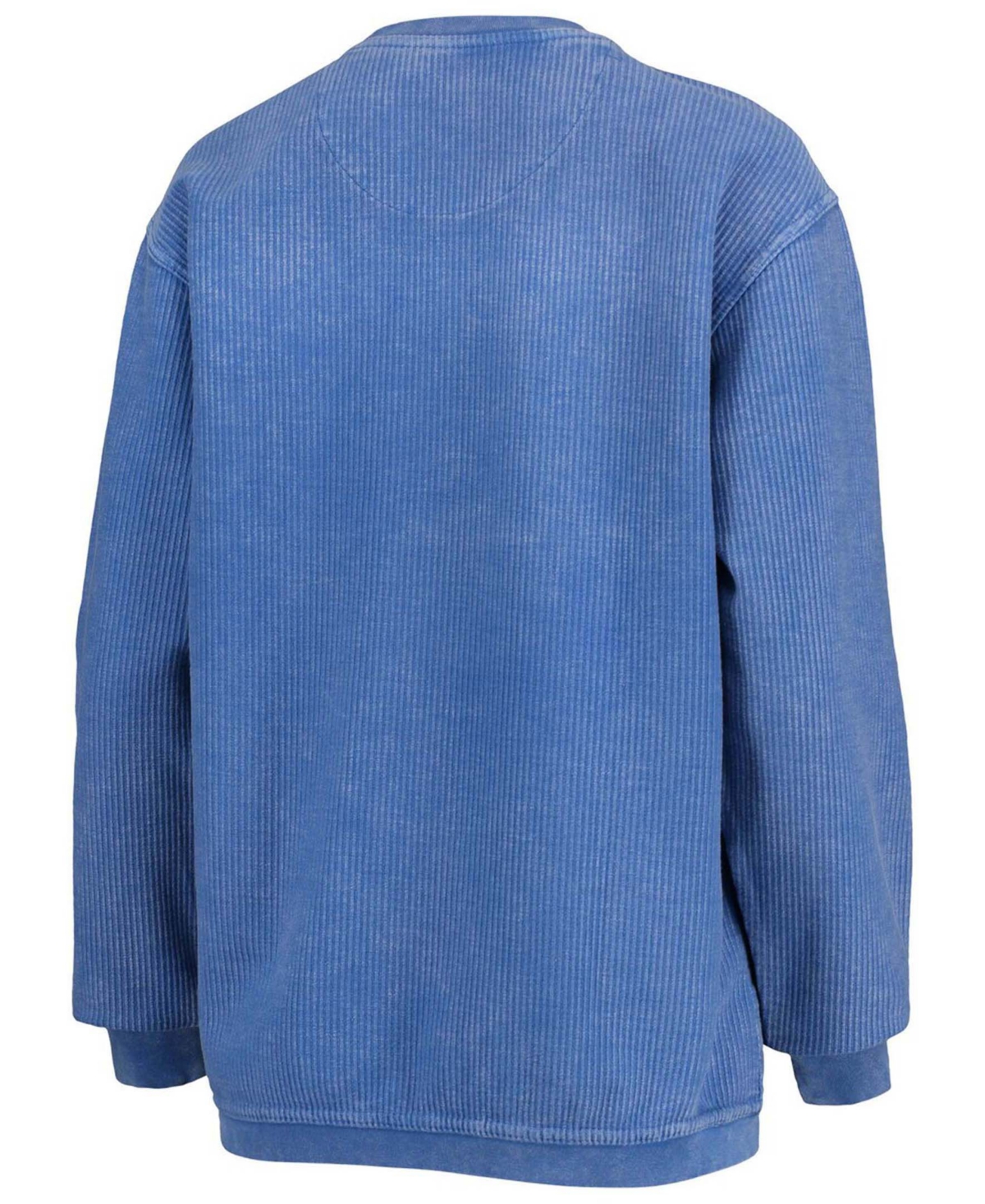 Women'sAir Force Falcons Comfy Cord Vintage-Like Wash Basic Arch Pullover Sweatshirt - Royal