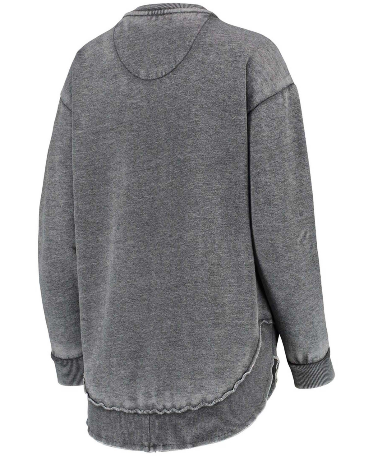 Women'sArmyKnights Vintage-Like Wash Pullover Sweatshirt - Black