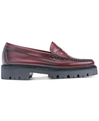 G.H.BASS Women's Whitney Super Lug Sole Loafer Flats