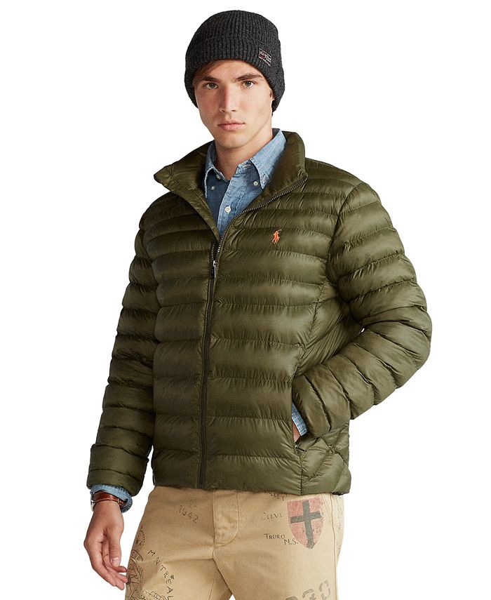 Polo Ralph Lauren Men's Packable Quilted Jacket & Reviews - Coats ...