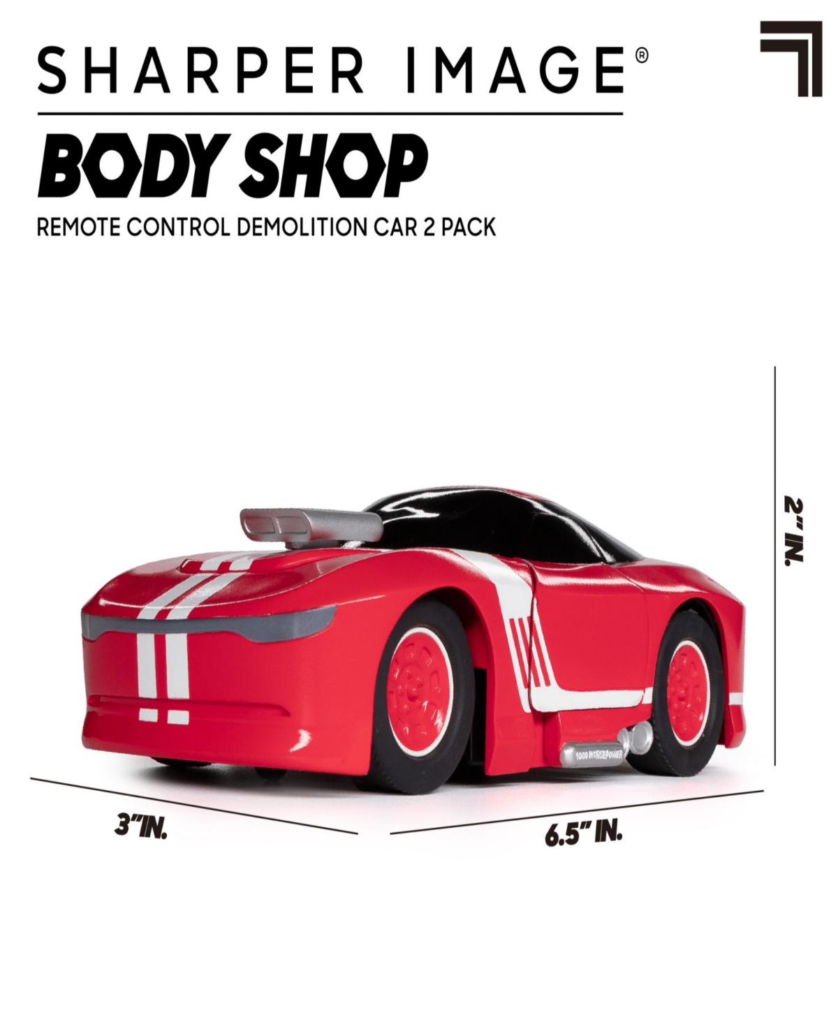Shop Sharper Image Body Shop Remote Control Demolition Car 2 Pack In Red And Blue