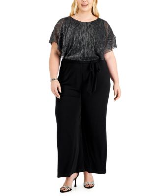 macys plus size jumpsuits for evening