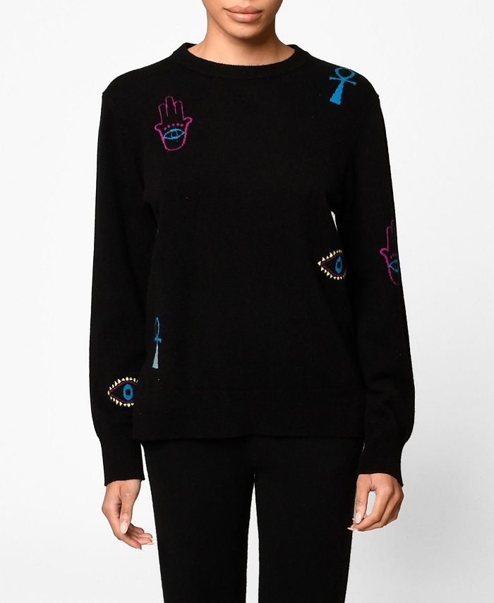 Nicole Miller Women s Icons Cashmere Sweater Macy s