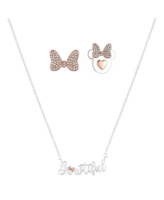 Disney Two-Tone Rose Gold Flash-Plated 