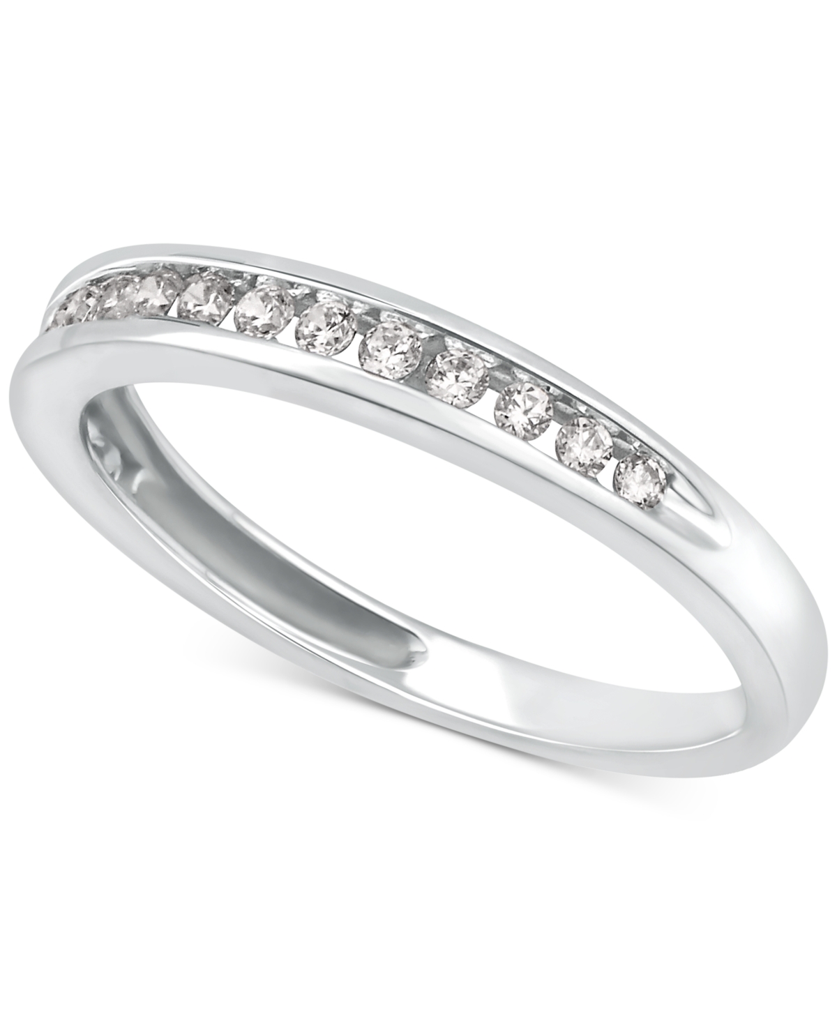 Diamond Princess-Cut Channel-Set Bridal Set (1-1/2 ct. t.w.) in 14k- White Gold