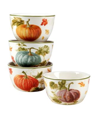 Autumn Harvest Dinnerware, Set of 16
