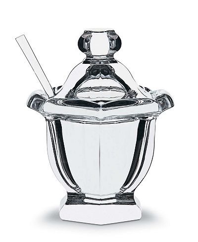 Baccarat Small Jam Jar with Spoon