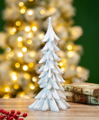 Resin Christmas Table Tree Decor, 14.75"