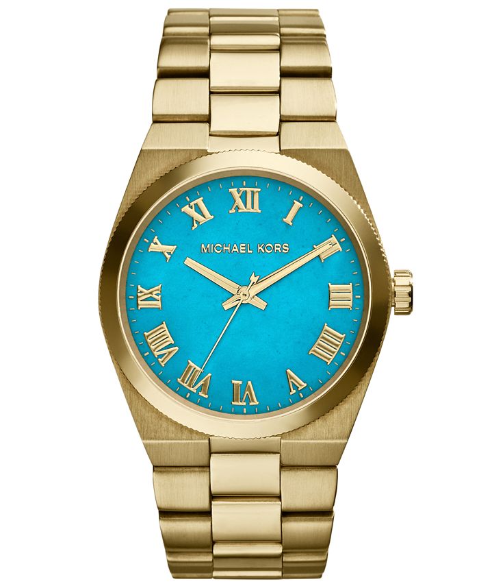 Channing gold shop tone watch