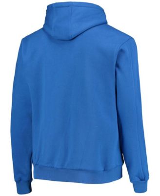 Men's Royal New York Giants Craftsman Thermal-Lined Full-Zip Hoodie