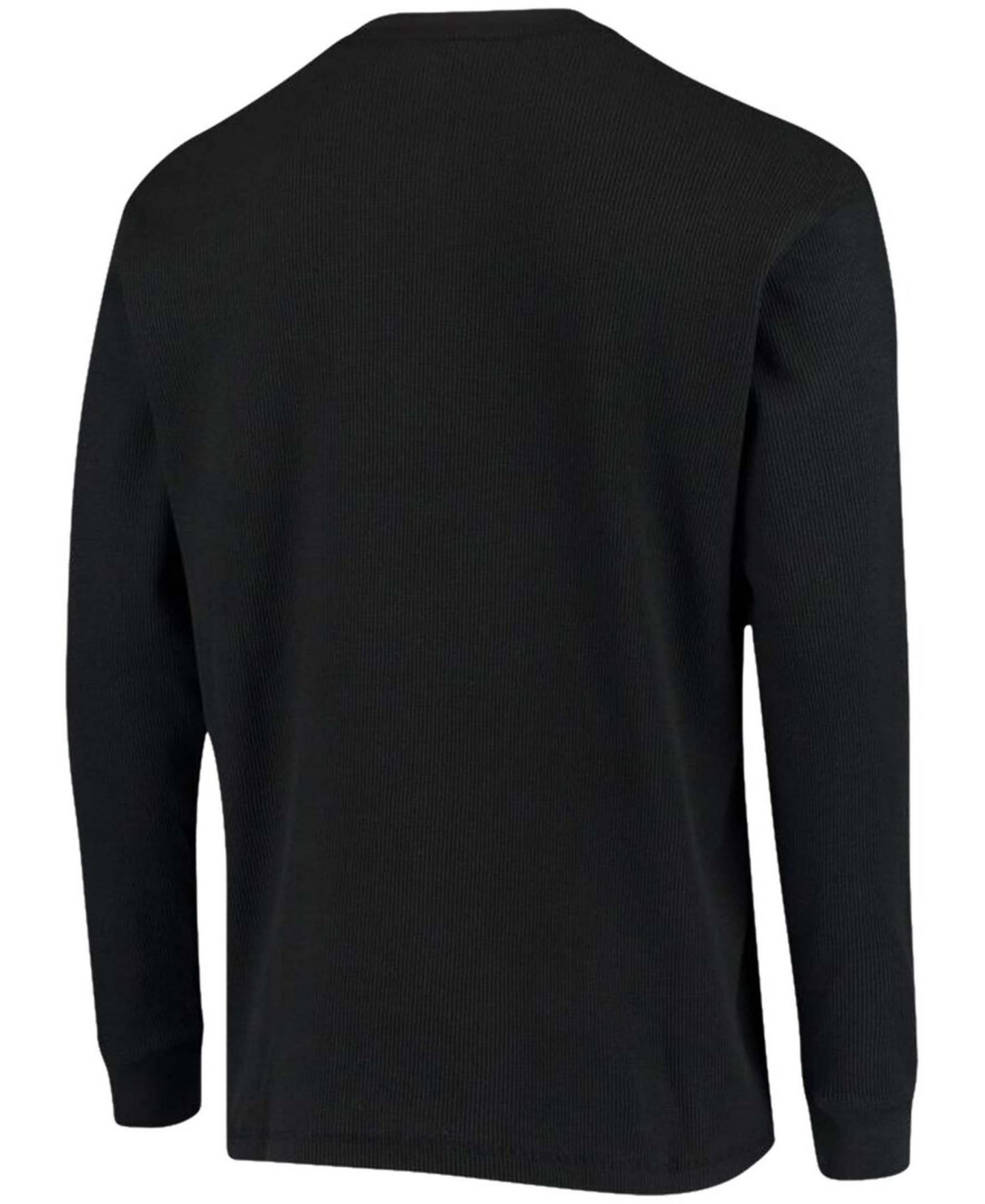 Мужская футболка Dunbrooke Black Jacksonville Jaguars Maverick Thermal Henley Long Sleeve — фото 3