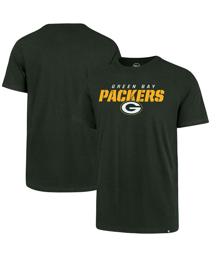 '47 Brand Men's Green Green Bay Packers Traction Super Rival T-shirt ...