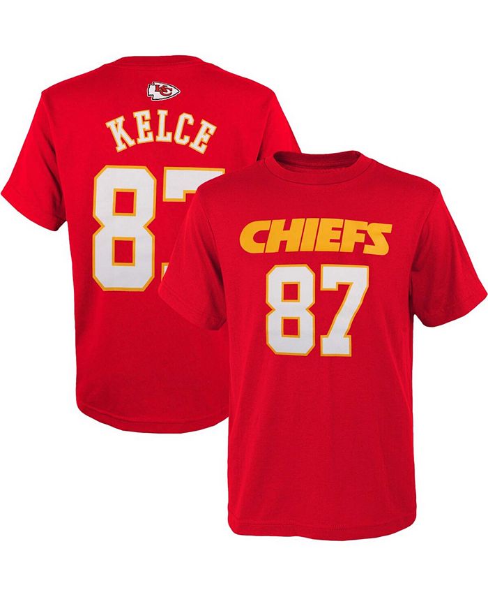 Outerstuff Youth Travis Kelce Red Kansas City Chiefs Mainliner