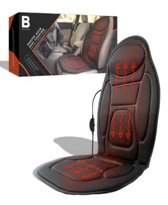 Black Series Heated Auto Seat Cushion Set, 2 Piece