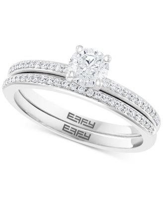 EFFY Collection - Diamond Bridal Set (5/8 ct. t.w.) in 14k Gold