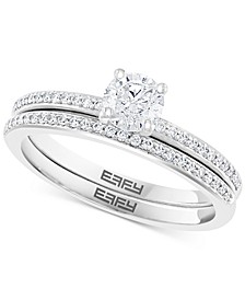 EFFY® Diamond Bridal Set (5/8 ct. t.w.) in 14k White or Yellow Gold