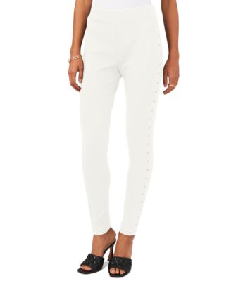 Vince Camuto Studded High-Rise Leggings 