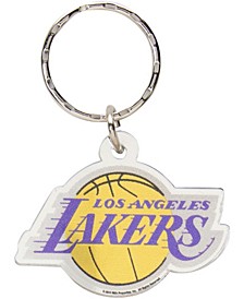 Multi Los Angeles Lakers Metallic Freeform Acrylic Keychain
